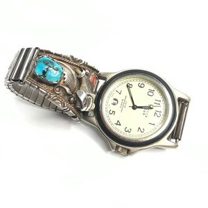 VTG Sterling Silver Watch
Southwestern Turquoise